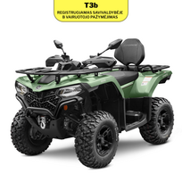 CFMOTO CFORCE 450 L EPS keturratis T3b, žalias