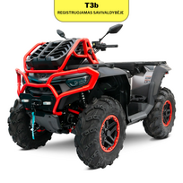 CFMOTO CFORCE 1000 MV G3 keturratis T3b, pilkas