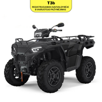 Keturratis Polaris Sportsman 570 EFI 4x4 EPS SE - Onyx Black 2025 (Ratinis traktorius) T3b