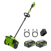 Sniego valytuvas Greenworks SS3002A2, 2X4.0Ah + kroviklis, 48V(2X24V)
