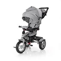 Triratukas Neo Air, Grey Luxe sėdima dalis apsisuka į abi puses su pripučiamais ratais