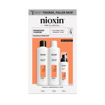 Nioxin Pro Clinical SYSTEM 4 Kit Pažeistų, stipriai slenkančių plaukų priežiūros priemonių rinkinys, 1vnt
