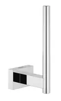 Grohe Essentials Cube - atsarginis tualetinio popieriaus laikiklis, chromuotas 40623001