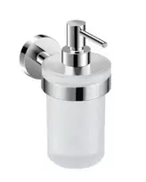 Jika Mio Style - Muilo dozatorius su laikikliu, stiklas/chromas H3832F20041001