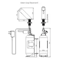 STERN Green automatinis muilo dozatorius