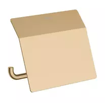 Hansgrohe AddStoris - Popieriaus ritinėlio laikiklis su dangteliu, šlifuoto bronzos spalvos 41753140