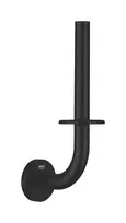Grohe QuickFix Start - atsarginis tualetinio popieriaus laikiklis, matinės juodos spalvos 411862430