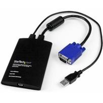 StarTech KVM Console to  USB 2.0 Portable Crash Cart Adapter with File Transfer & Video Capture - Portable KVM Console | NOTECONS02 | 0065030854382