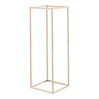 Gėlių stovas vestuvėms, 10 vnt., 80 cm, aukso