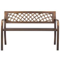 lauko suoliukas 116 cm metalinis rėmas
