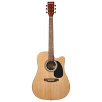 41 cm akustinė gitara su dėklu