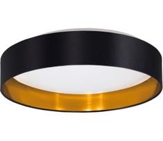 Eglo 55267 - LED lubinis šviestuvas MASERLO LED/16W/230V skersmuo 40,5 cm juoda/varinė