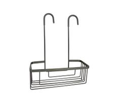 Gedy - Pakabinama dušo lentyna SMART 37,5x30 cm metalinė pilka