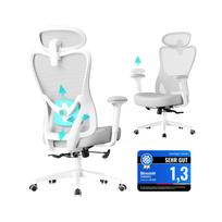 Ergonomiška biuro kėdė reguliuojama atrama