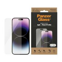 PanzerGlass Classic Fit iPhone 14 Pro Max 6.7" Screen Protection, Antibacterial, 2770