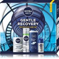 Nivea Men Gentle Recovery rinkinys vyrams (skutimosi putos 200 ml. + dušo gelis 250 ml. + antiperspirantas 50 ml. + balzamas 100 ml.) - 1 vnt.