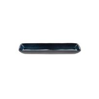 Iš keramikos padėklas serviravimo padėklas 14x38 cm Gastro Dark Blue/Black – Bitz