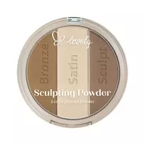 LOVELY_Sculpting Powder veido kontūravimo paletė 4 15g