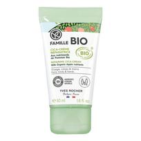YVES ROCHER FAMILLE BIO REPAIRING CICA veido, kūno ir rankų kremas, 50 ml