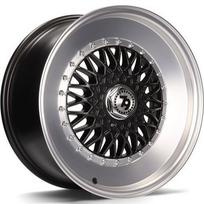 Ratlankis SEVENTY9 R17x8 5x112 ET 30 CB 72 (Matt Black Front Polished Lip Polished) (690 kg)
