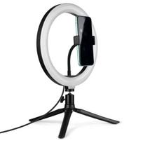 LED ring | LED žiedas, žiedinė lempa, 10 colių su stovu ir telefono laikikliu