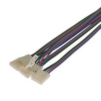 Jungtis RGB LED juostai 4 kontaktų be litavimo