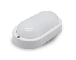 Led šviestuvas Orro BL198EP04-M, Ovalus, 12W, Baltas, su Mikrobangų Judesio Davikliu