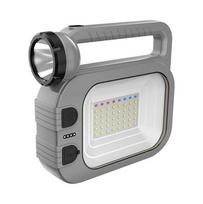 Prožektorius SUNLUX LED Įkraunamas, 3W+5W, 400 lm