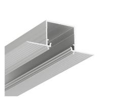 Led juostos profilis LINEA-IN20 TRIMLESS Anoduoto Aliuminio, 3m