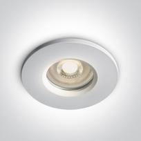 Įleidžiamas lauko šviestuvas 10105R1/W, GU10, IP65, Baltas