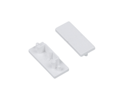Užbaigimai LED profiliui SURFACE14.v2, Balti, 2 vnt.