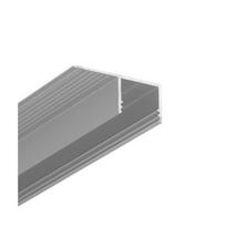 Profilis LED juostai PLANE14 SIDE Anoduoto aliuminio, 2m
