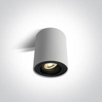 Lubų šviestuvas ECOLIGHT 12105Y/W Baltas, GU10, Apvalus