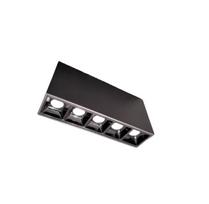 Paviršinis LED šviestuvas ADEN 16W, 3000K, Juodas