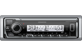 Magnetola / USB automobilio stereofoninis grotuvas su DAB+/FM radijas ir Bluetooth Kenwood KMR-M508DAB