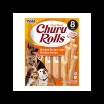CHURU Rolls lazdelės su vištiena skanėstai šunims, N8 vnt.