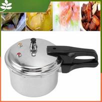 Nerūdijančio plieno slėginė viryklė dujinei viryklei, 3 litrų talpa, skirta gaminti namuose pressure cooker sidabras