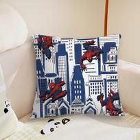 MINISO Karštas S-Žmogus-voras Šauni pagalvės užvalkalas Svetainė Galvūgalis Miegamasis Biuras Pagalvė Pagalvė Sofa Miego laikas Pagalvės užvalkalas 12x12Inch white