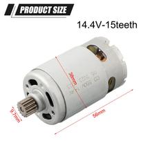 Bosch suderinamas RS550 variklis 13 dantukų 15 dantukų Pakeitimas TSR1080-2-LI GSR120LI Akumuliatoriniam suktuvui 12V 14.4V Elektrinio įrankio variklis