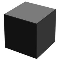 Juodo Obsidiano Kubas Rankų Darbo Obsidiano Kvarco Kristalas Elegantiškas Juodo Obsidiano Akmens Kvadratiniai Papuošalai Namų Dekoras Įkurtuvių Dovana 4x4x4cm juoda