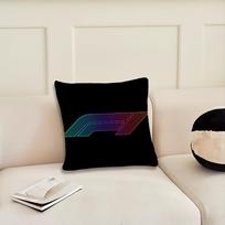 Racing F-Formula 1 Car Logo F1 Fashion cushion cover Living Room Headboard Office Bedroom Cushion Sofa Nap Time Pillow Case 12x12Inch