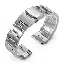 18mm 20mm 22mm 24mm 26mm Nerūdijančio Plieno Apyrankė Seiko SKX007 SKX009 Laikrodžiui Metalinė Juosta Vyrams Moterims Diržo Aksesuarai 20mm sidabras