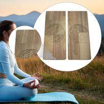 2 vnt. Sadhu lentos akupresūrai ir meditaciniam masažui, namų sporto salėi, medinės, jogos, gilios