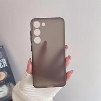 Itin plonas matinis permatomas telefono dėklas, skirtas Samsung Galaxy S26Ultra S26 Pro S25 Edge S24 S23 A57 A37 A27 A17 A07 A54 Note20Ultra, su kameros apsauga S24 pilka spalva