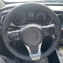 Automobilio vairo užvalkalas Mikropluošto oda Skirta Kia Sorento 2015 2016 2017 2018 Sedona 2015- Automobilio interjeras Automobilio stilius Red Thread