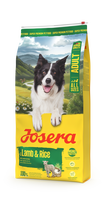 JOSERA A/S Lamb & Rice sausas pašaras šunims su ėriena ir ryžiais,  12,5 kg