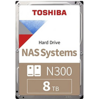 Toshiba Hard Drive | N300 NAS | 7200 RPM | 8000GB|HDWG780EZSTAU