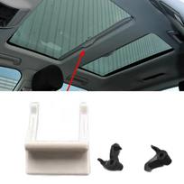 Pakeičiami priekinio stoglangio saulės skydelio atraminiai lankelio spaustukai, skirti A3 8P S3 R S3 Sportback 0612, 3 vnt. Plastikinis rinkinys