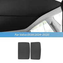 Sunroof Skylight UV Protection for VOLVO EX30 2024 2025 2026 Car Ice Cloth Buckle Sun Shades Glass Roof Sunshade Heat ulation juoda
