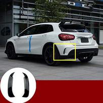 Galinio buferio spoilerio oro angos apdailos dangtelis Benz Gla X156 Gla45 Amg 2013-2018(Juoda) juoda
